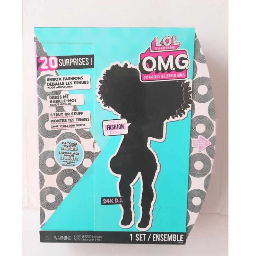 LOL Surprise OMG 24K DJ Doll Fashion Doll Surprise Toys L.O.L Surprise Toys *New